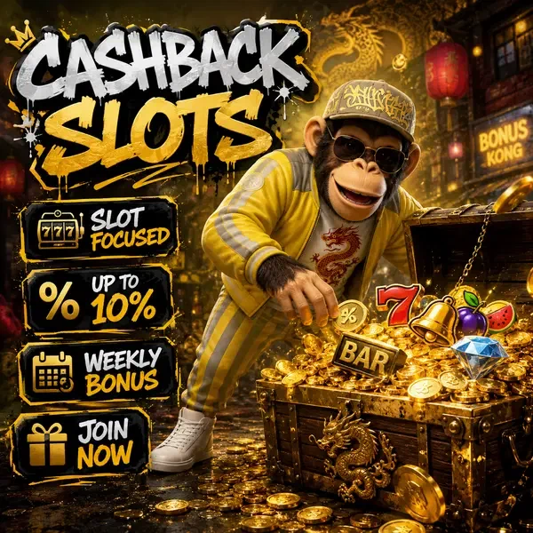 Bonus Kong reikt in schatkist vol Wekelijks Cashback Systeem voor Gokkasten Spelers beloningen